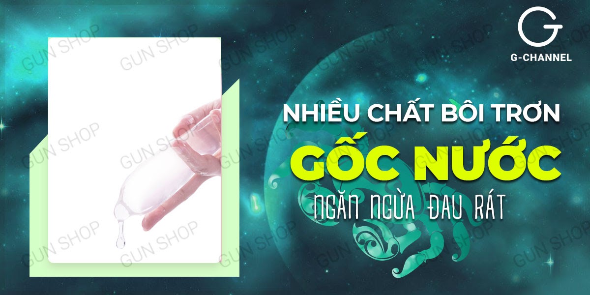 Bao cao su Ropockon Cung Cự Giải mỏng 0.03mm hương dâu 12 cái