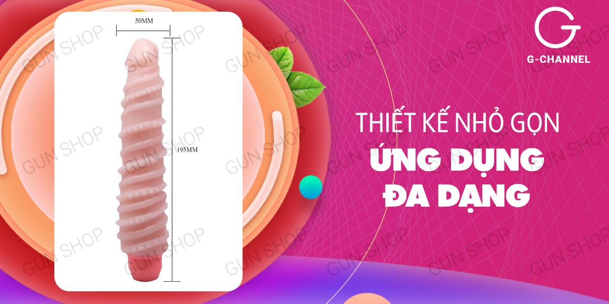 Dương vật giả đa chế độ rung uốn xoay pin sạc Baile Flexi Vibe