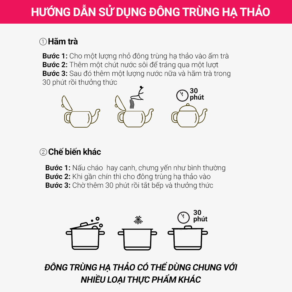 Đông Trùng Hạ Thảo Toro Sấy Thăng Hoa Nguyên Sợi Tăng Cường Sinh Lý