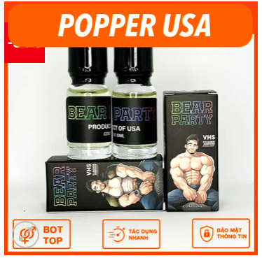 Shop bán Popper Bear Party 10ml mới nhất