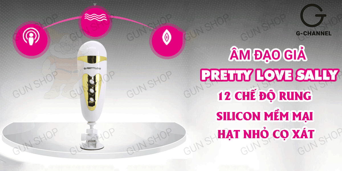 Sỉ Âm đạo giả rung và rên sạc điện - Pretty Love Sally  chính hãng