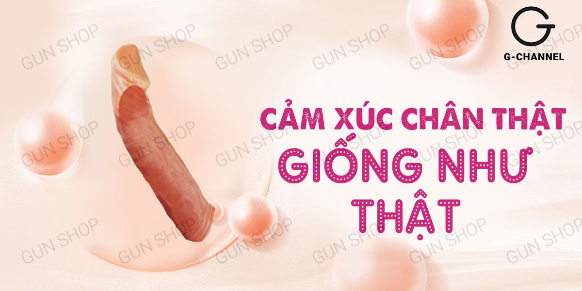 Bao cao su Big Man tăng 5cm - Đôn dên, kích thước lớn