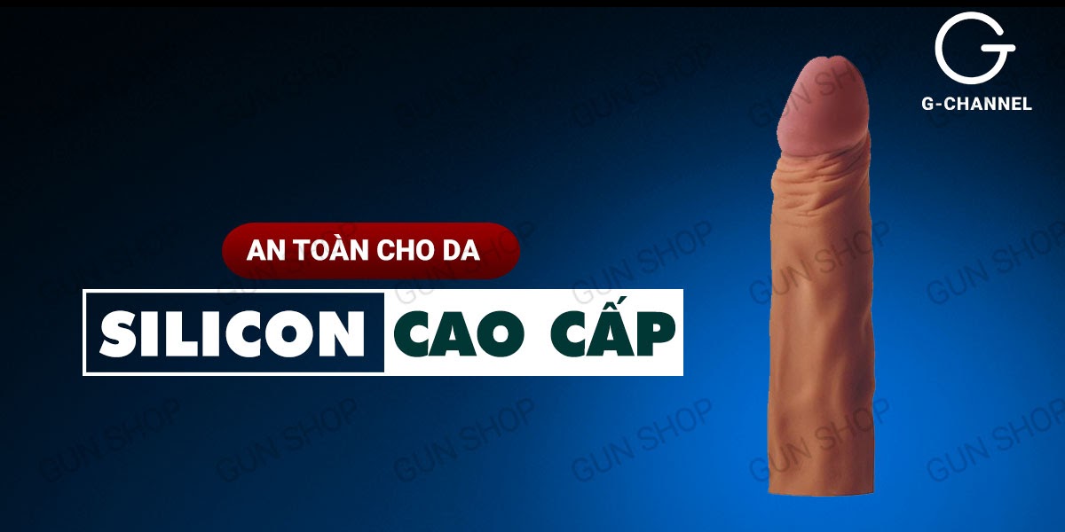Bao cao su dên tăng kích thước Lovetoy 5cm hỗ trợ đôn dên