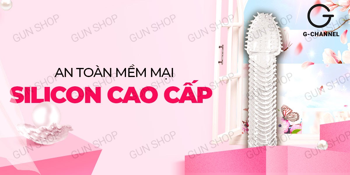 Bao cao su đôn dên Aichao gân gai kéo dài hưng phấn