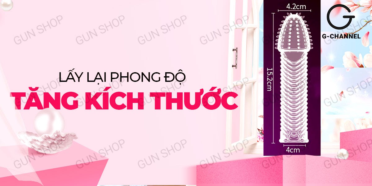 Bao cao su đôn dên Aichao gân gai kéo dài hưng phấn