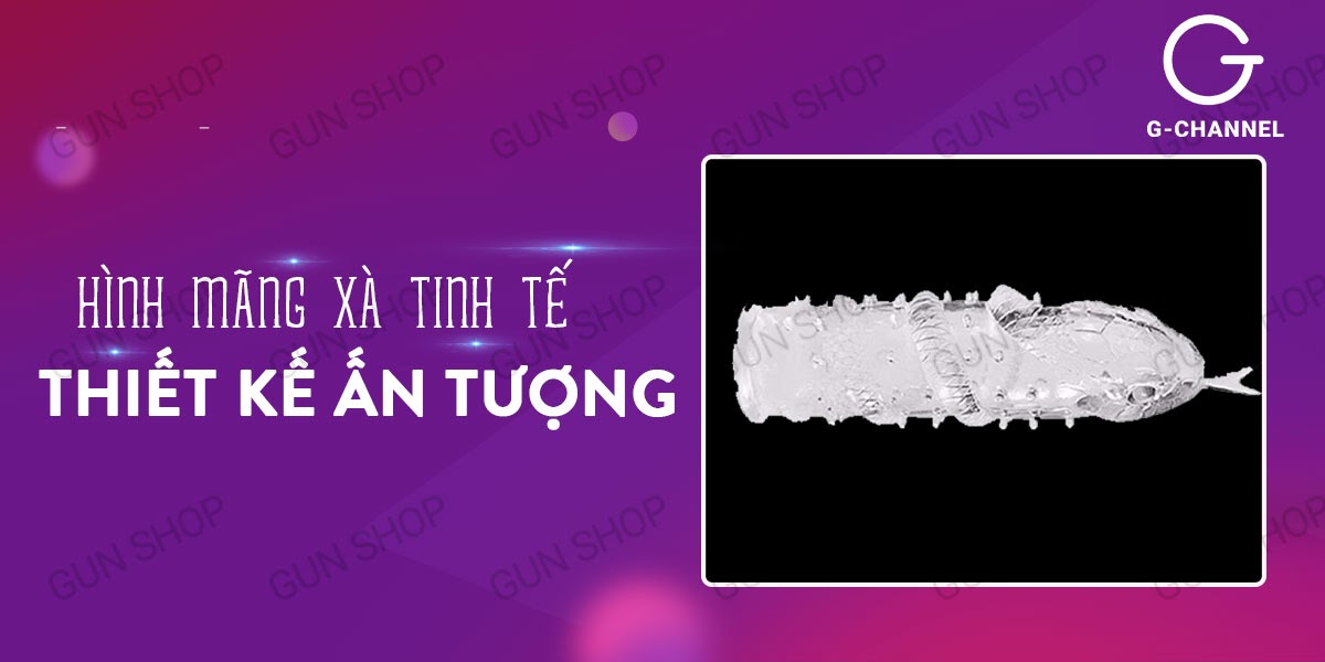 Bao cao su đôn dên Baile Mãng Xà tăng kích thước hiệu quả