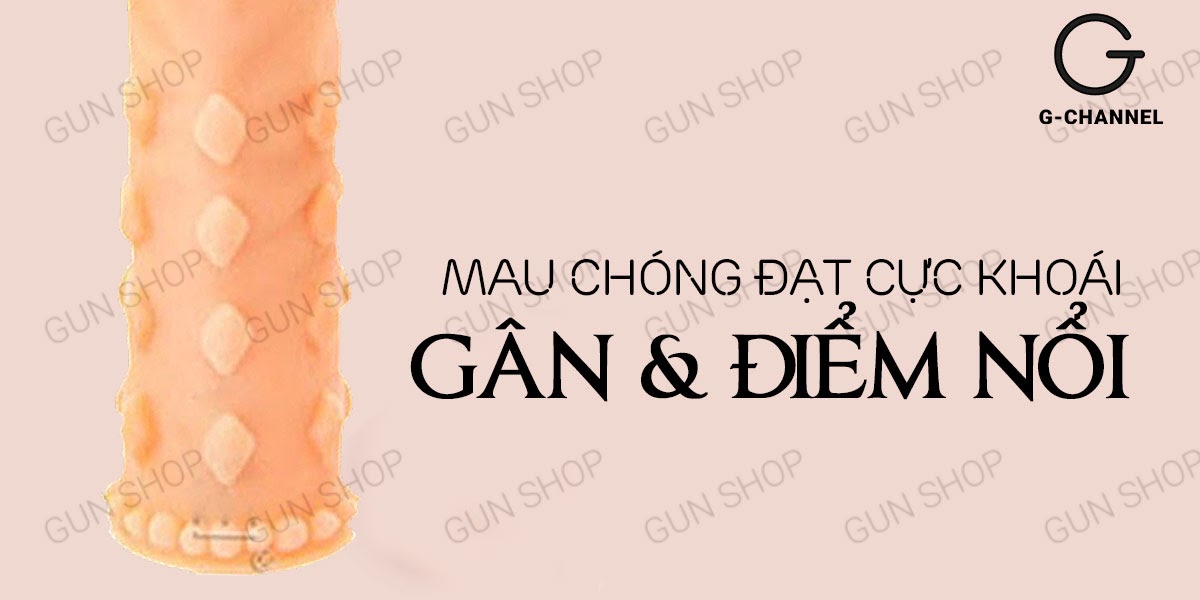 Bao Cao Su Đôn Dên Maxman Tăng Kích Thước 2cm Kích Thích