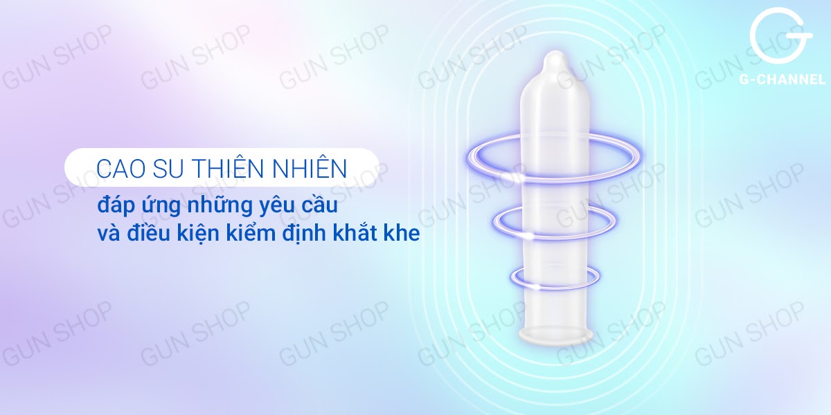 Bao cao su Durex Invisible siêu mỏng mềm mịn an toàn 10 cái