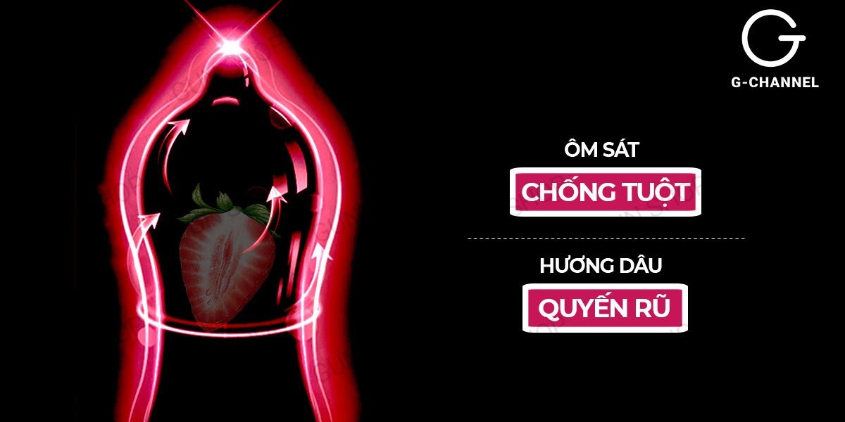 Bao cao su Feel 4 in 1 Hộp 12 cái Tăng khoái cảm Kéo dài thời gian