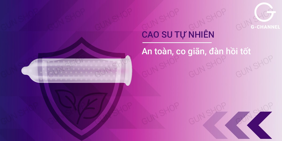 Bao cao su Human hương dâu hộp 120 cái siêu mềm mại an toàn