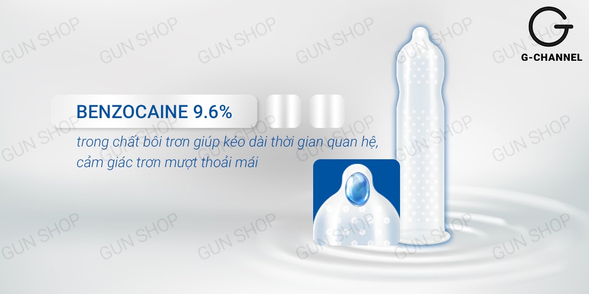 Bao cao su Innova gân gai kéo dài cuộc yêu hộp 12 cái