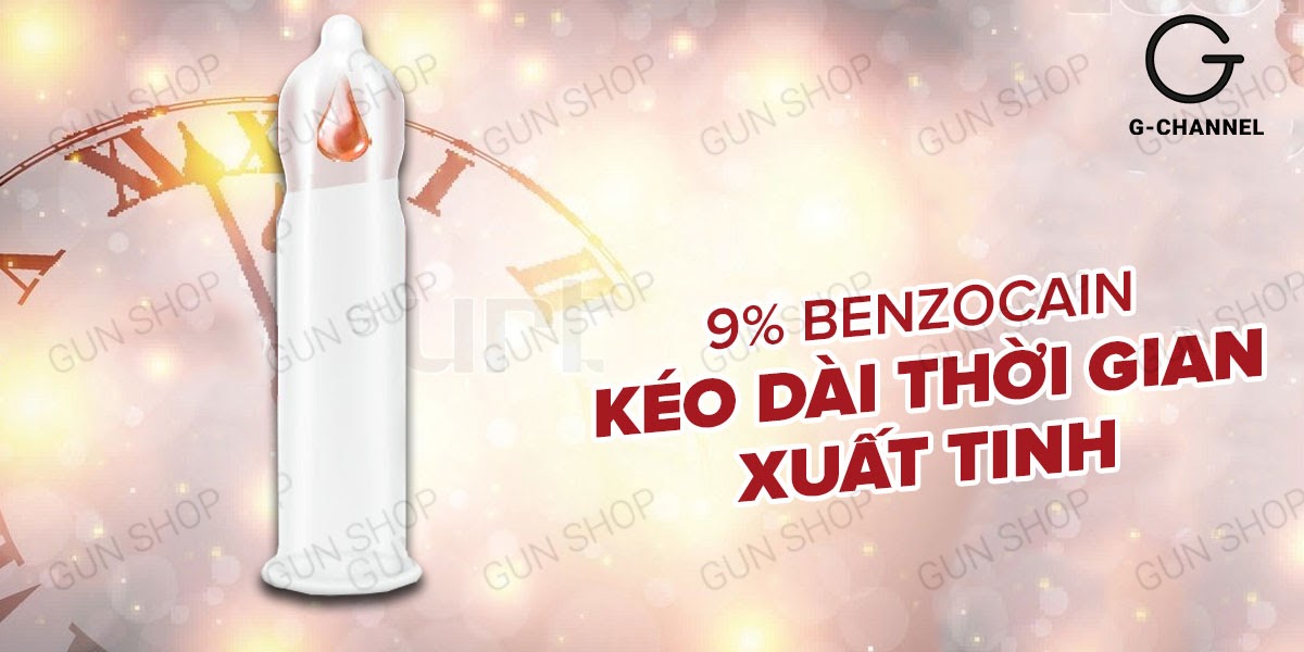Bao cao su Shell Performaxxx 6 in 1 Kéo dài 30 Phút Hộp 3 Cái