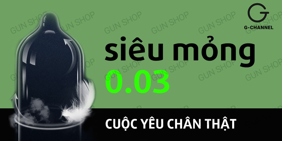 Bao cao su Kimono Long Shock siêu mỏng 0.03mm hộp 12 cái kéo dài