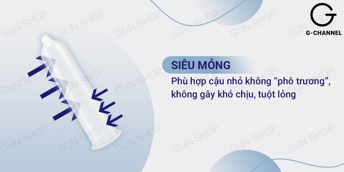 Bao Cao Su Liebe Size 49mm Mỏng Trơn - Hộp 12 Cái - Mua Ngay