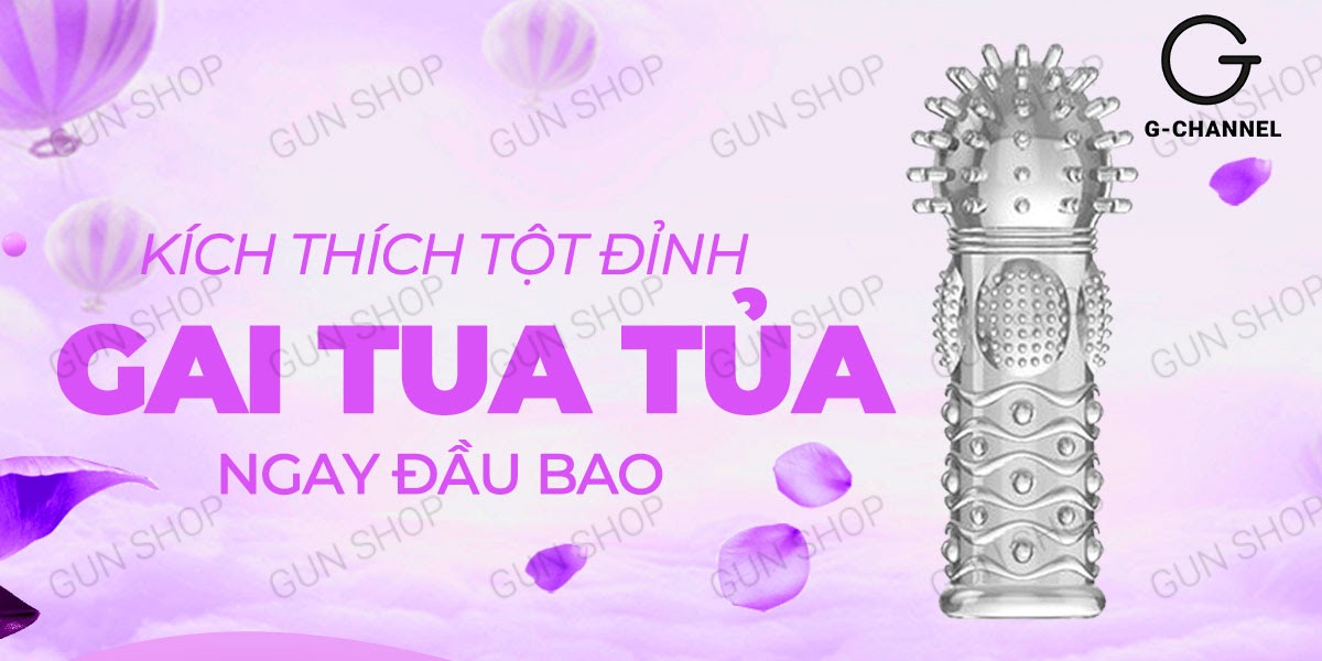Bao Cao Su Ngón Tay Aichao A-Spot Gai Nổi Lớn Kích Thích Gia Tăng