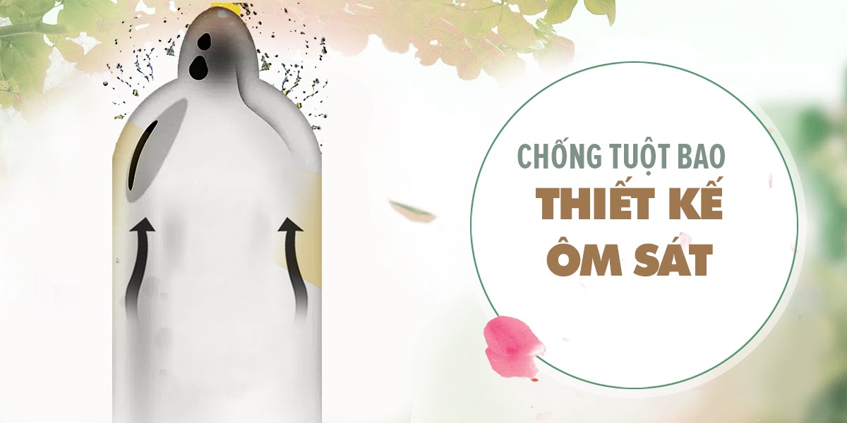 Bao cao su Quinn Nude Fit siêu mỏng vừa vặn an toàn khuyến mãi