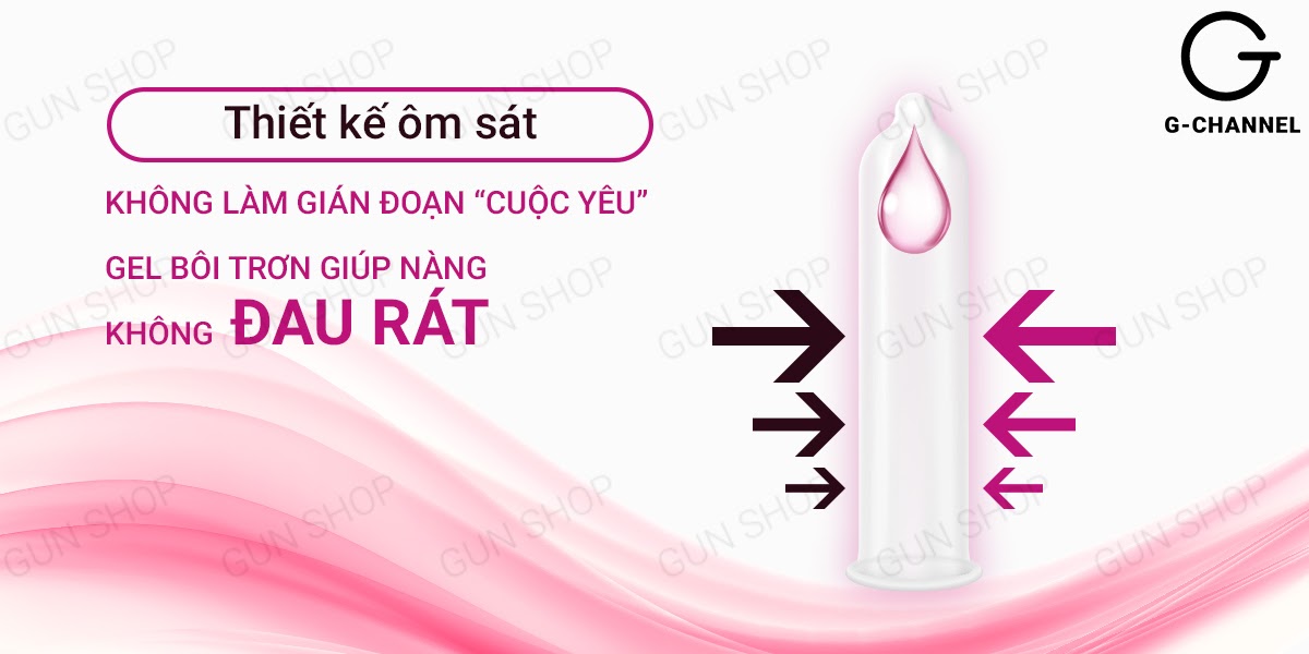 Bao cao su Relax Hương Dâu Hộp 12 - Siêu Mỏng Kích Thích Giác Quan