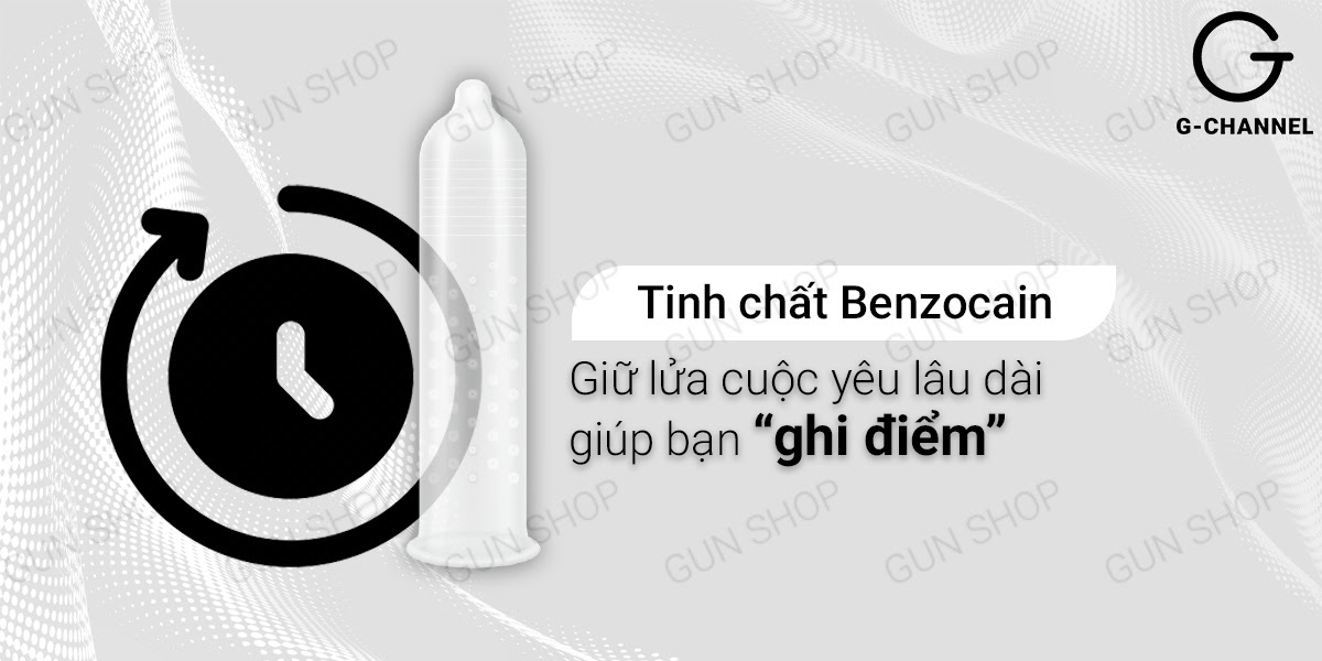 Rocmen Long Shock hộp 12 cái kéo dài thời gian quan hệ an toàn