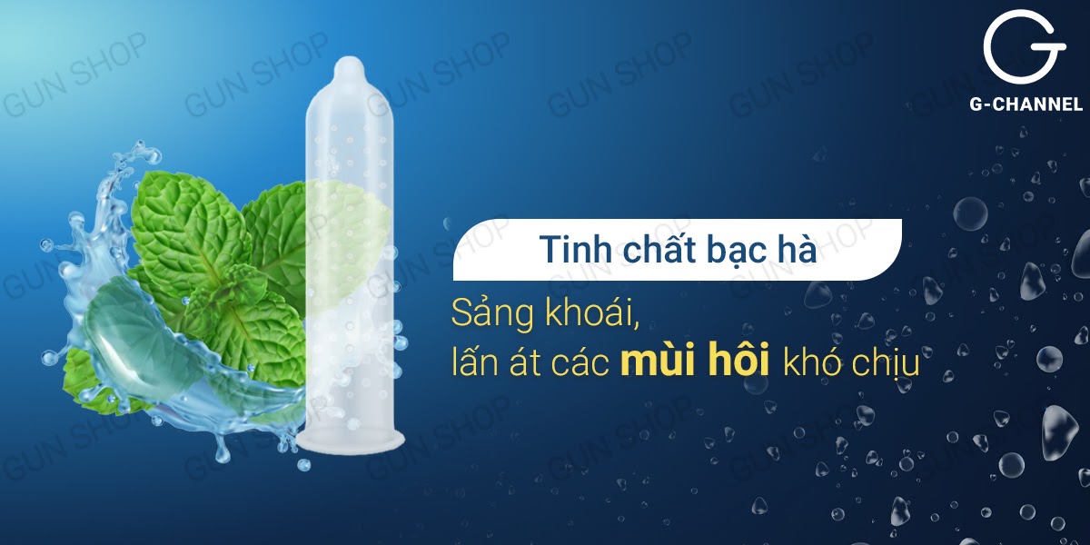 Rocmen Sea Horse Spikes hộp 10 bao cao su kéo dài thời gian siêu mượt