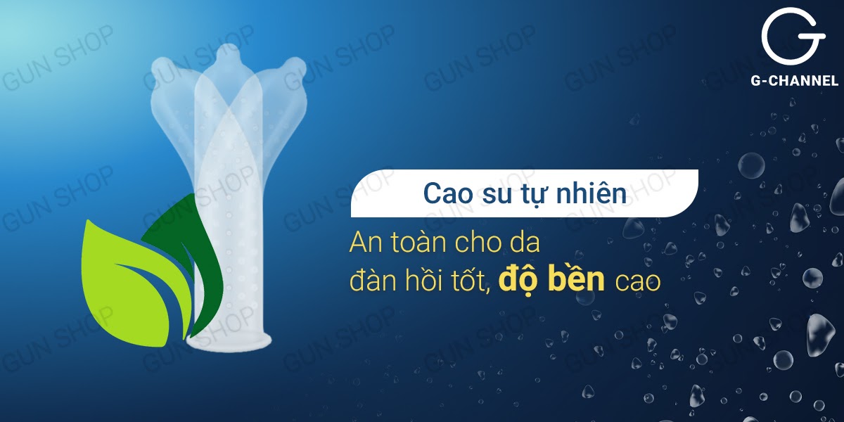 Rocmen Sea Horse Spikes hộp 10 bao cao su kéo dài thời gian siêu mượt