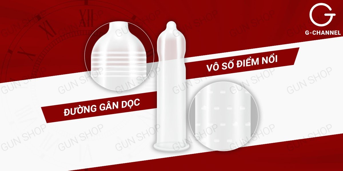 Shell Triple Mix siêu mỏng gân gai mát lạnh hộp 12 cái giá tốt