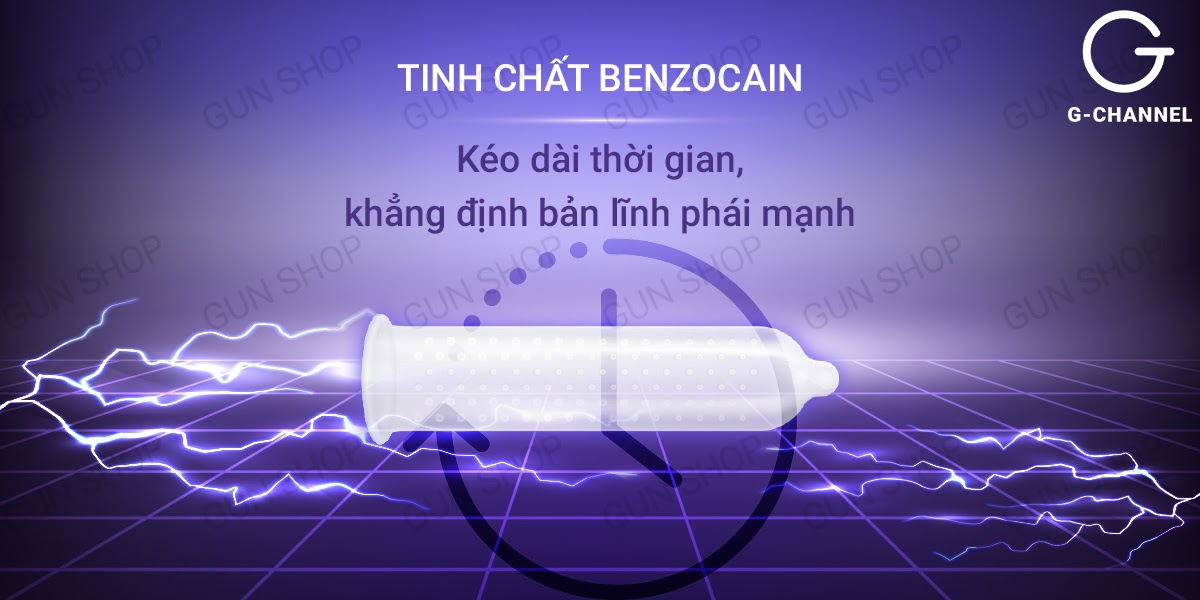 Bao cao su Storm Long Love hộp 120 cái kéo dài thời gian quan hệ