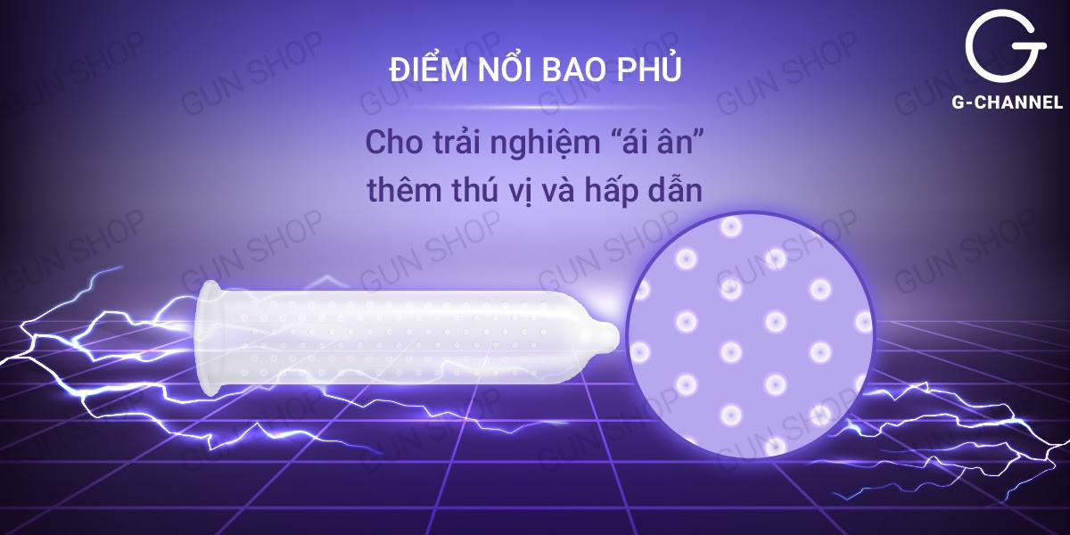 Bao cao su Storm Long Love hộp 120 cái kéo dài thời gian quan hệ