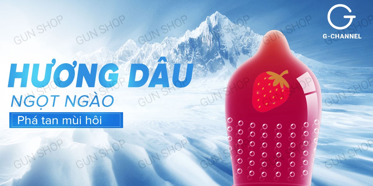 Bao cao su Strast hương dâu hộp 72 cái - Mua ngay khuyến mãi