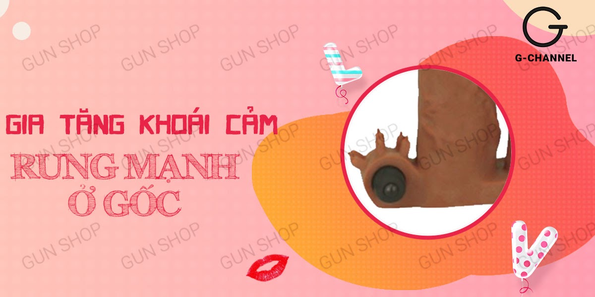 Bao Cao Su Đôn Dên Lovetoy 2 Đầu Rung Mạnh Tăng Kích Thước