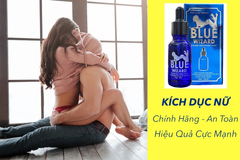 Sỉ Thuốc Blue Wizard kích dục nữ 15ml tác dụng mạnh chính hãng  hàng xách tay