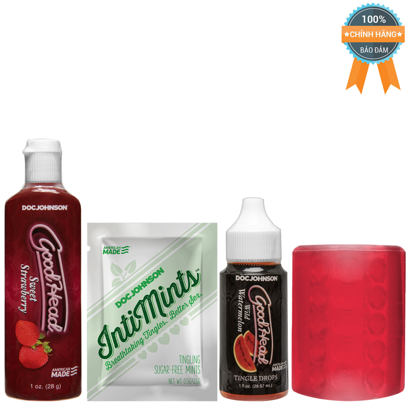 GoodHead Fundamentals Kit bộ gel đồ chơi kích thích thú vị hấp dẫn