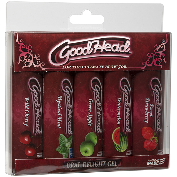 Bộ Gel Tình Yêu 5 Hương Vị GoodHead Oral Delight Thơm Mát Hấp Dẫn