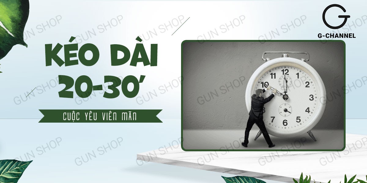 Chai xịt Longtime Thái Lan 5ml tăng cường bền bỉ kéo dài