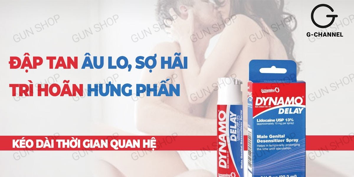 Dynamo Delay Xịt Kéo Dài 22ml Chính Hãng Mỹ Giá Tốt
