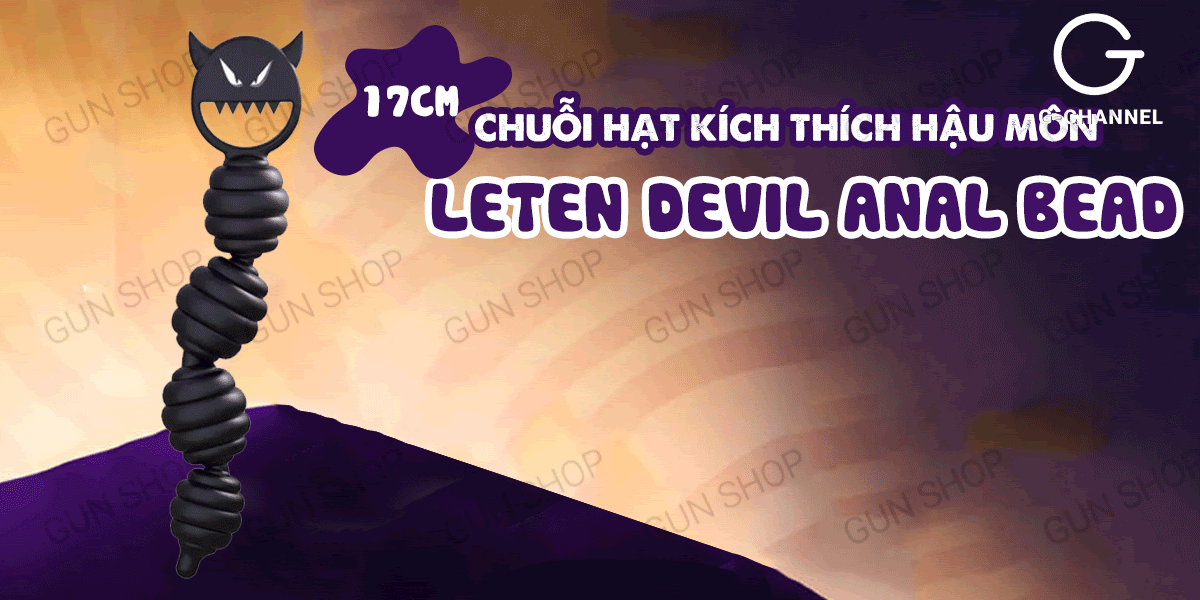 Đánh giá Chuỗi hạt kích thích hậu môn 17 cm - Leten Devil Anal Bead  hàng mới về