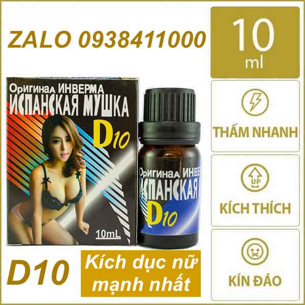 Cửa hàng bán D10 Thuốc Kích Dục Nữ Dạng nước chính hãng Nga giá rẻ