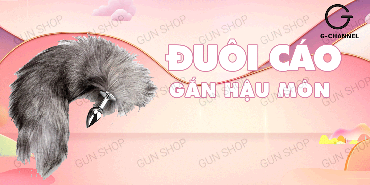 Đuôi cáo inox kích thích hậu môn chất liệu bền đẹp cho bạn