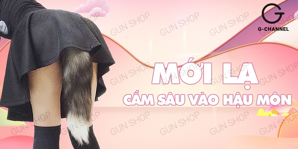 Đuôi cáo inox kích thích hậu môn chất liệu bền đẹp cho bạn