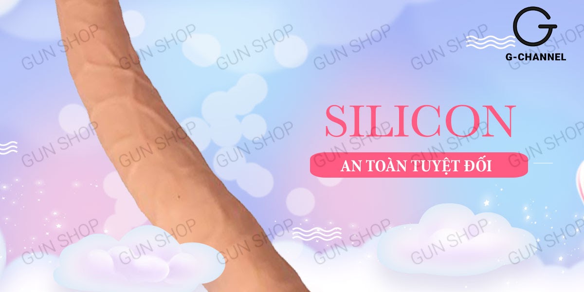 Dương Vật Giả 2 Đầu Mềm Dẻo Uốn Cong Đa Năng Kích Thích