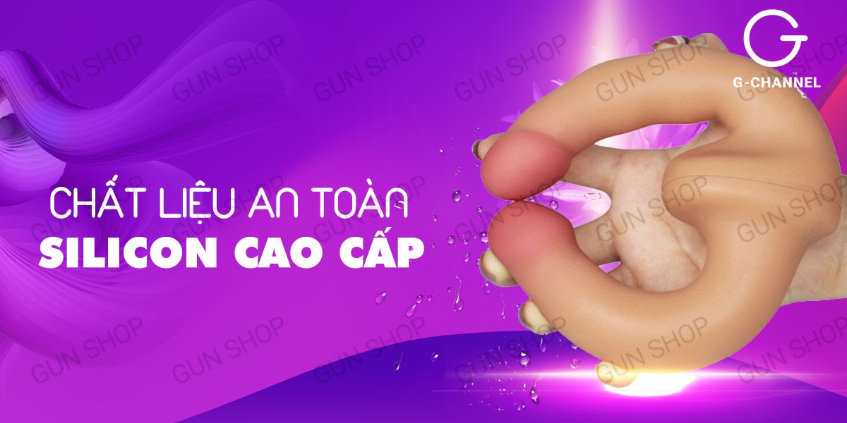 Dương vật giả 2 đầu mềm dẻo đa chiều Lovetoy Holy Dong siêu bền
