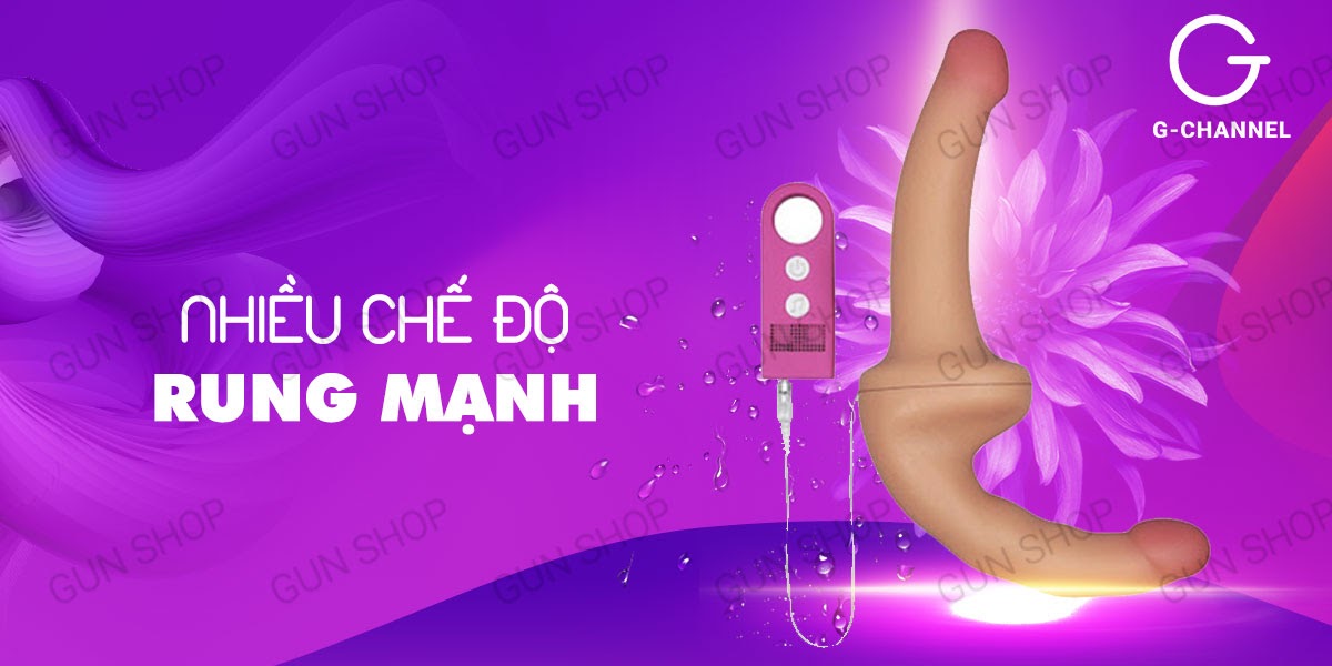 Dương vật giả 2 đầu mềm dẻo đa chiều Lovetoy Holy Dong siêu bền
