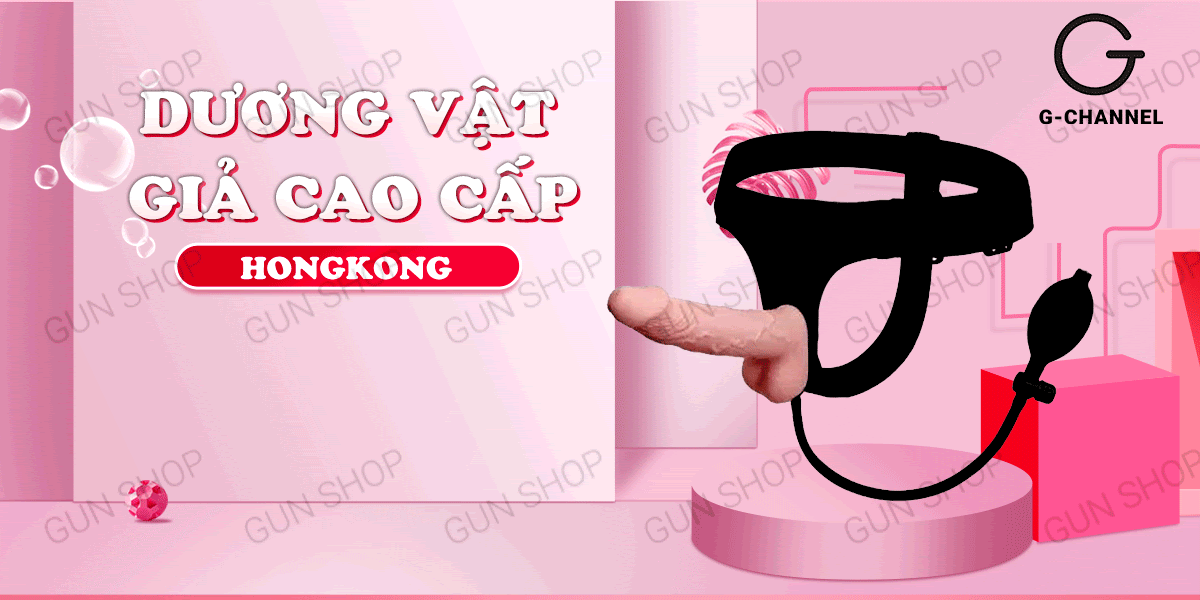 Sỉ Dương vật giả cao cấp có dây đeo và bơm tăng kích thước - Baile Trap-on  nhập khẩu