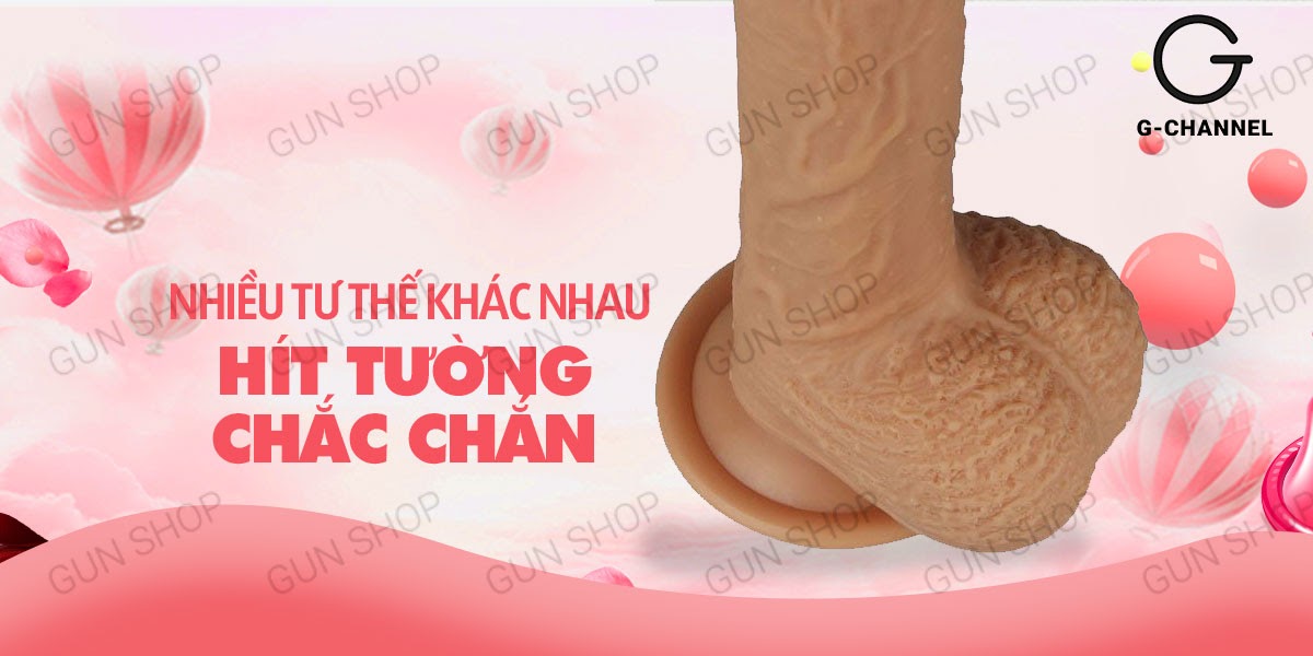Dương vật giả dính tường 18cm Lovetoy cao cấp đa năng