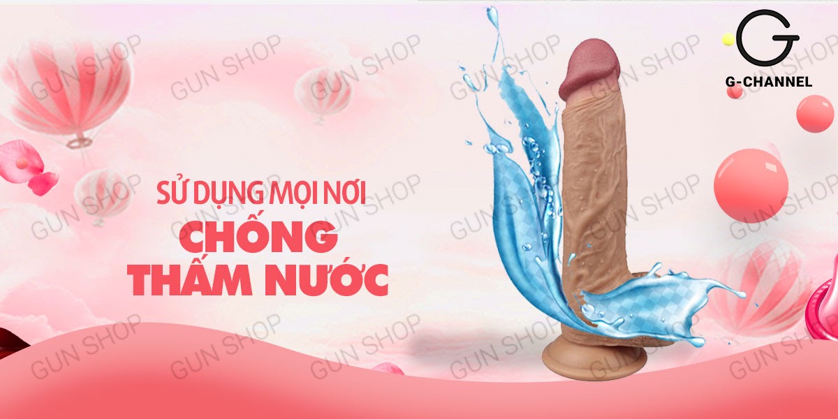 Dương vật giả dính tường 18cm Lovetoy cao cấp đa năng