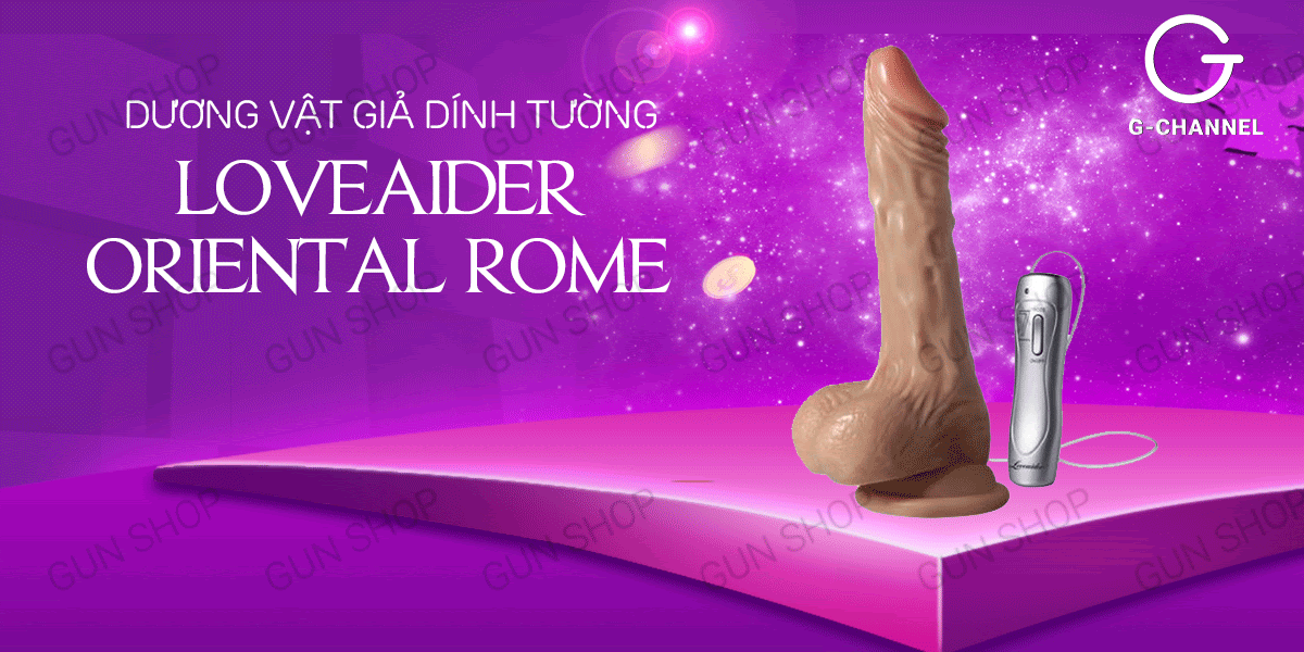 Shop bán Dương vật giả dính tường - Loveaider Oriental Rome giá rẻ