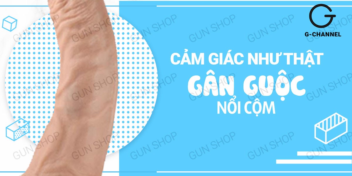Dương vật giả 3 chế độ rung dính tường 21.5cm cao cấp - Mua ngay