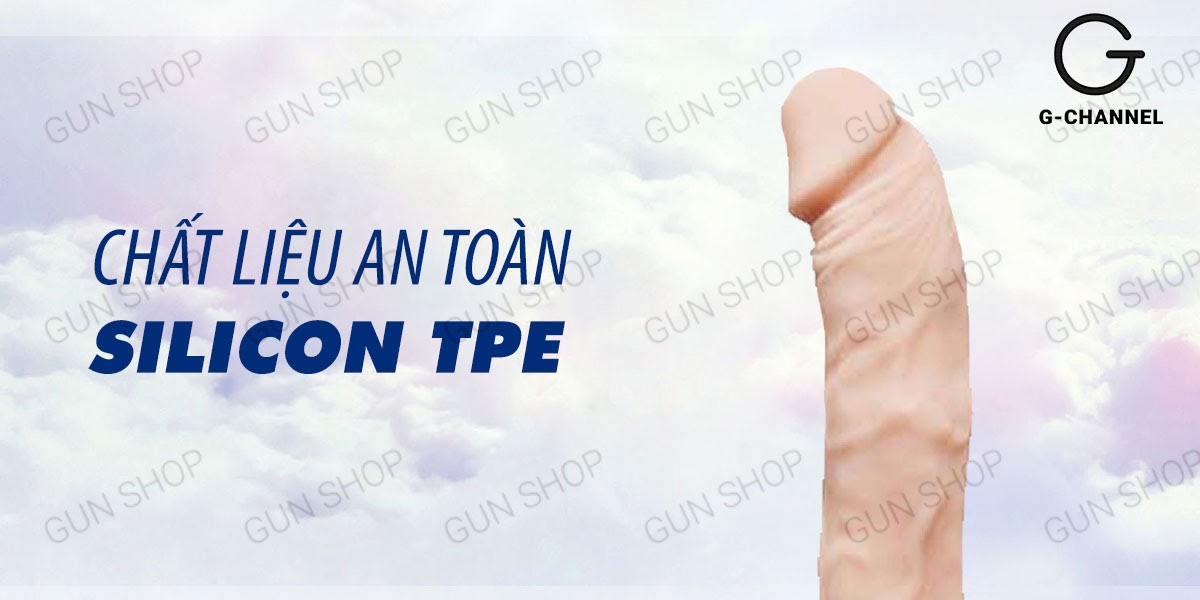 Dương vật giả Dibe sạc USB rung thụt tỏa nhiệt, siêu thích