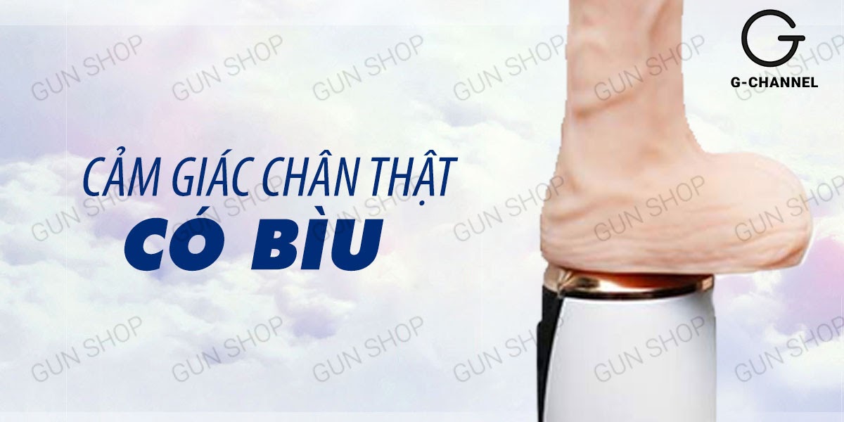 Dương vật giả Dibe sạc USB rung thụt tỏa nhiệt, siêu thích