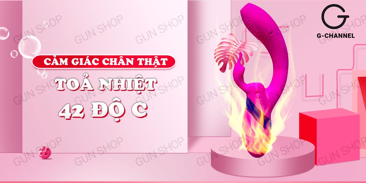 Máy rung tự động đa chế độ có sưởi, phun nước kích thích cực đỉnh