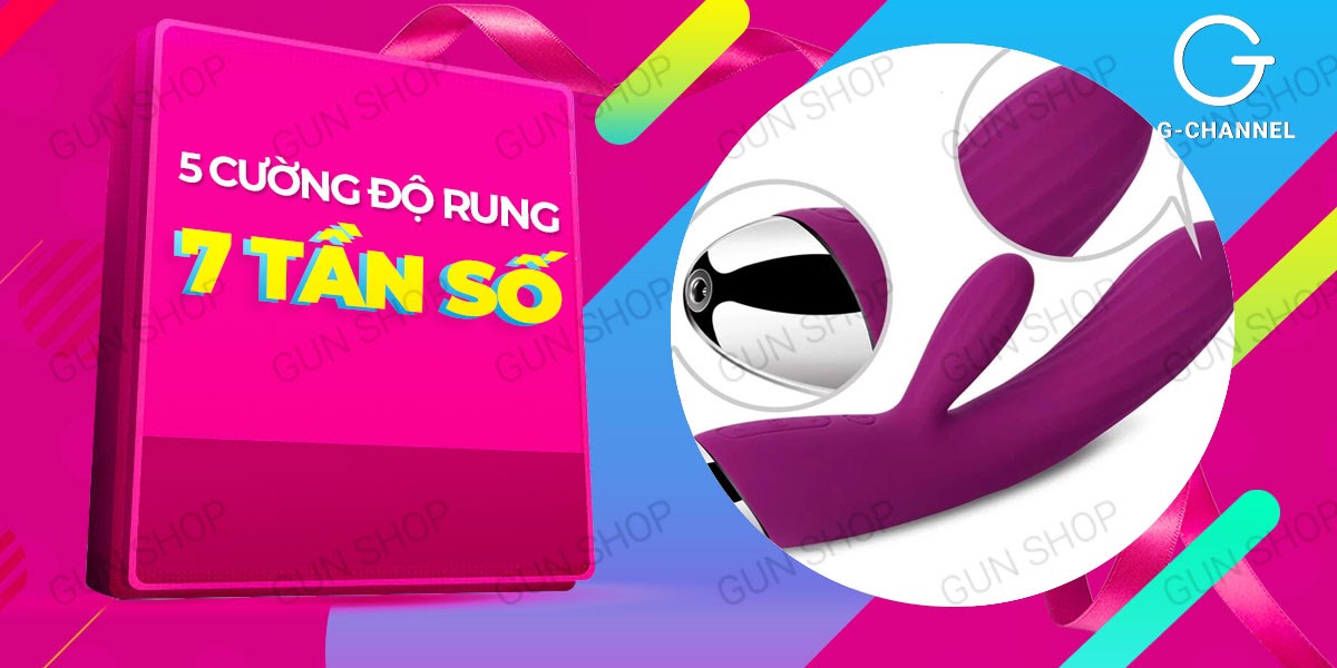 Dương Vật Giả Svakom Angel Rung Kép Sưởi Ấm Kích Thích Mạnh Mẽ